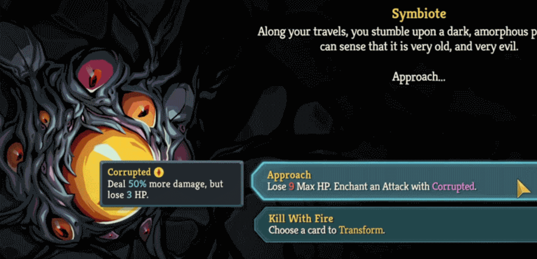 slay the spire 2 symbiote event example