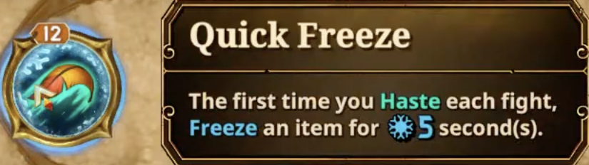 quick freeze