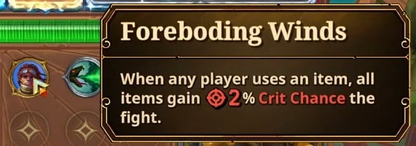 bazaar foreboding winds