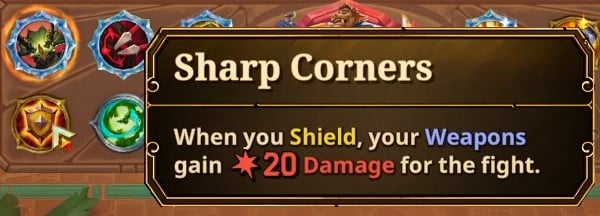 sharp corners skill