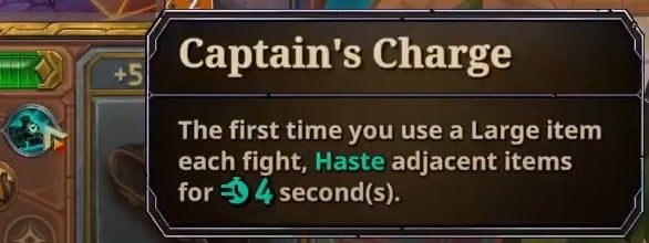 captains charge skill