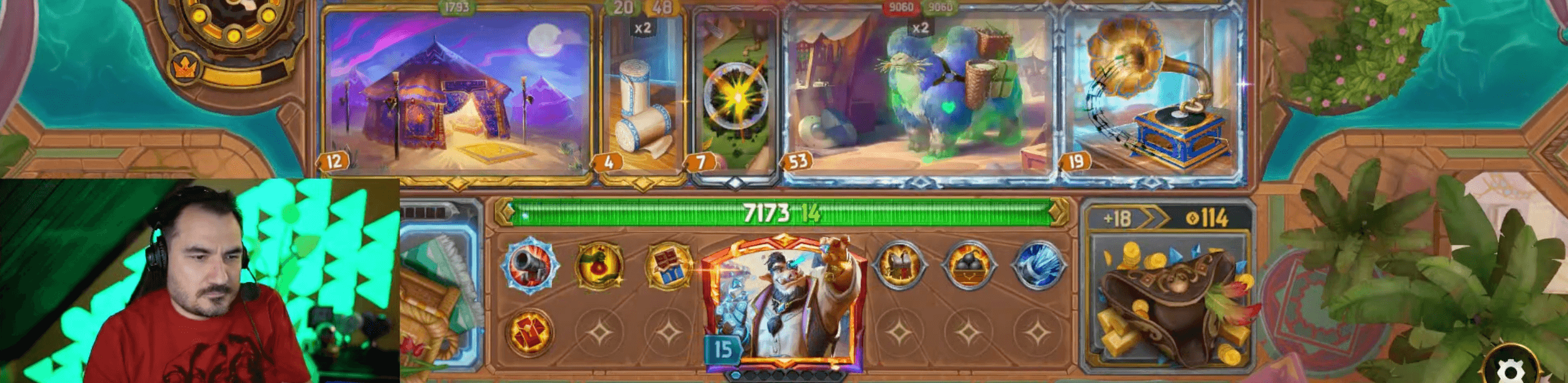 luxury tents variant example board