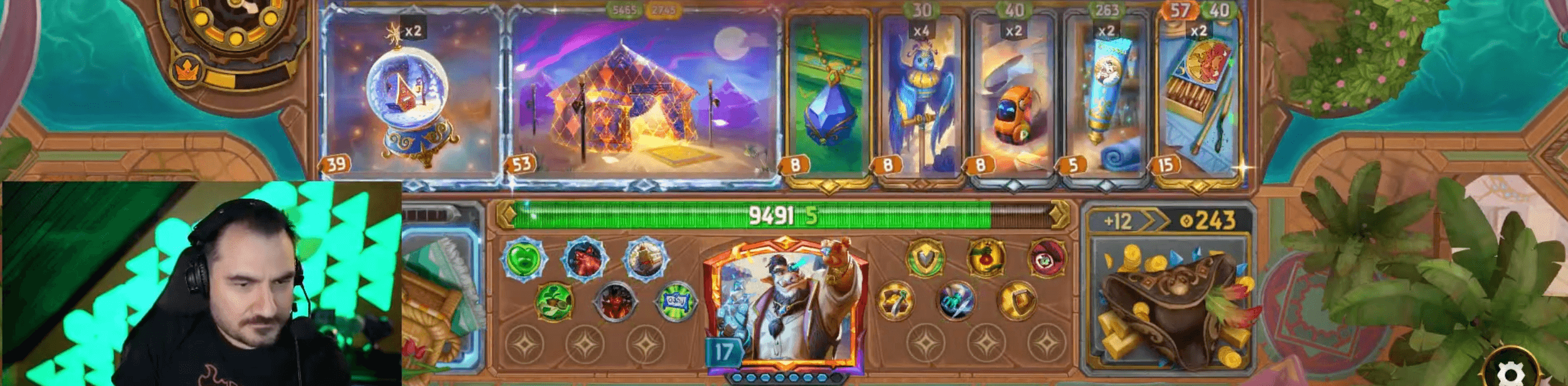 luxury tents variant example board