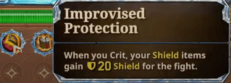 improvised protection skill