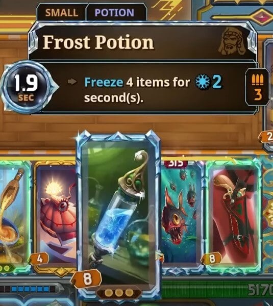 frozen potion