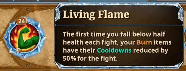 living flame skill