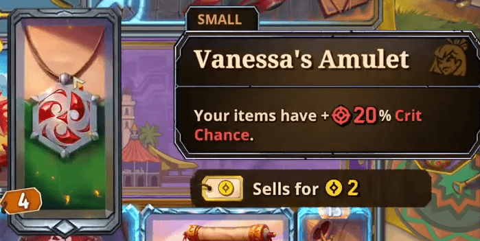 vanessa's amulet