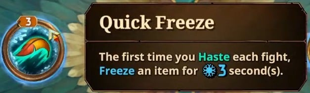 quick freeze skill