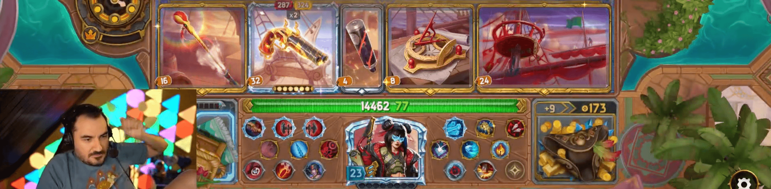 solo double barrel vanessa example board