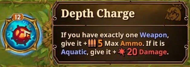 depth charge skill