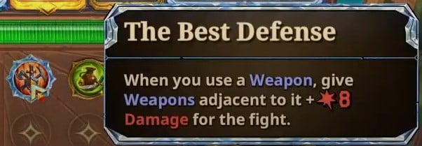 the best defense skill