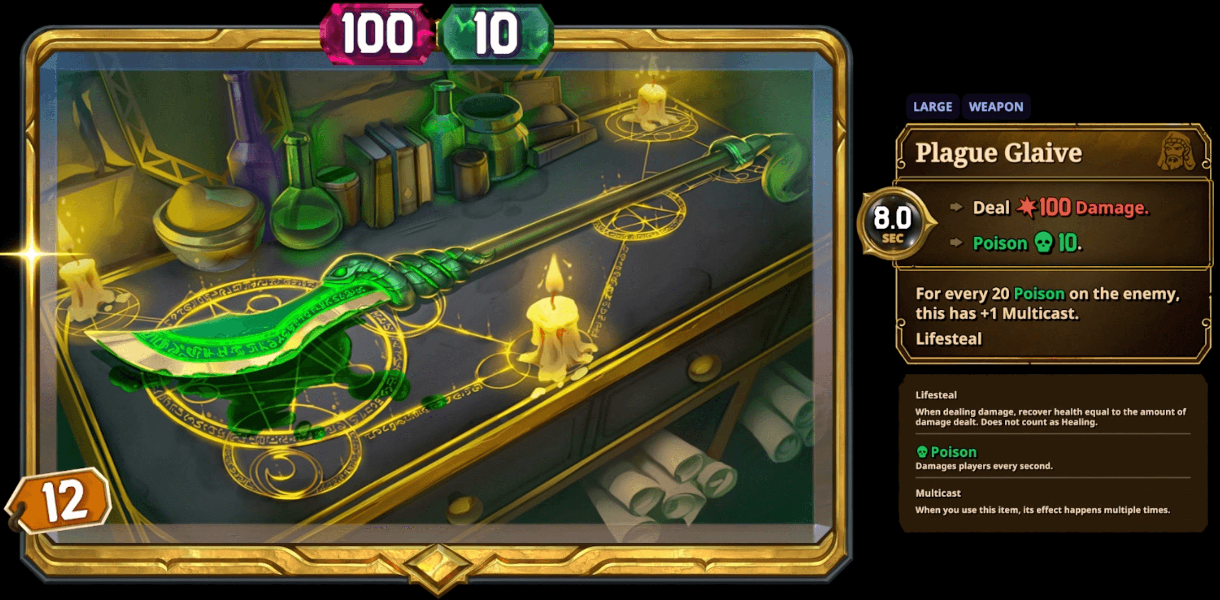 the bazaar plague glaive