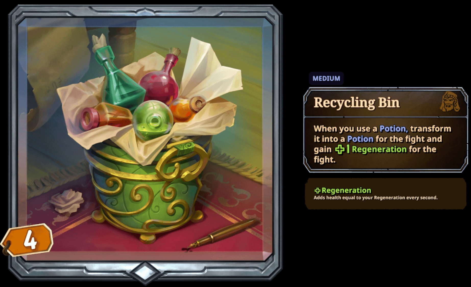 the bazaar recycling bin