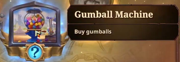 gumball machine event