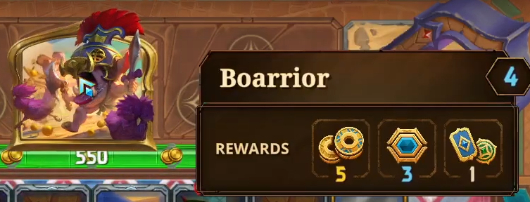 Bazaar Boarrior Lv 4