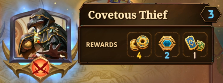 Bazaar Covetous Thief Lv 3