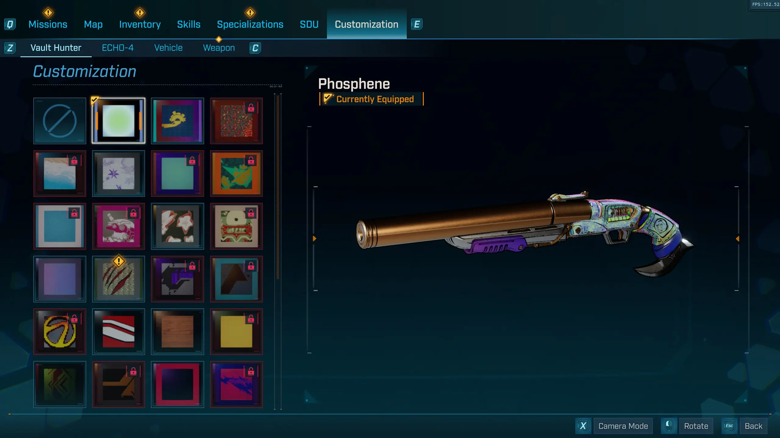 phosphene skin tab weapon