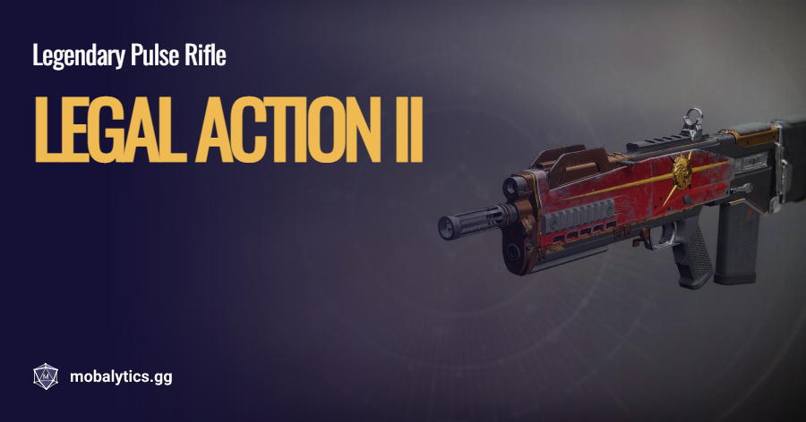 Destiny 2 Legal Action Ii God Roll Legal Action II God Roll for PvE & PvP, Stats & Possible Rolls - Mobalytics