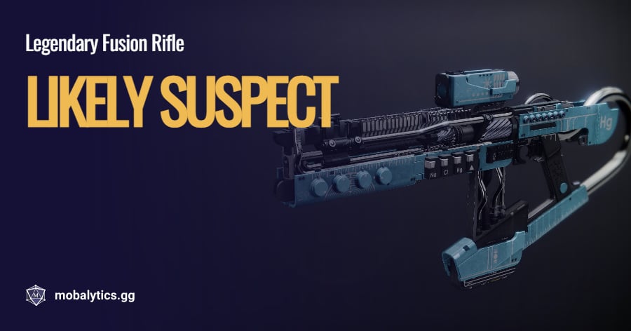 Likely Suspect God Roll for PvE PvP Stats Possible Rolls Mobalytics