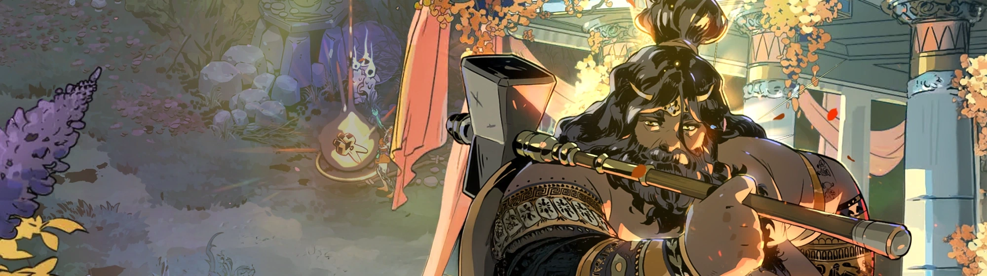 Hephaestus splash art