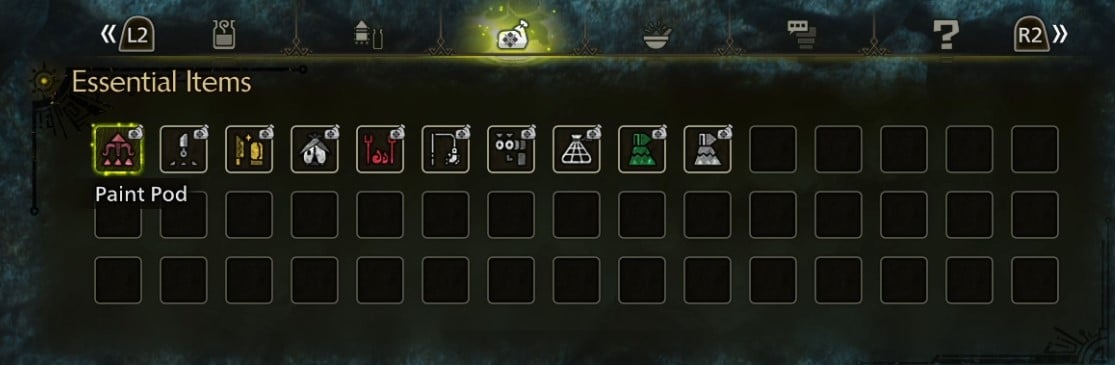essential items