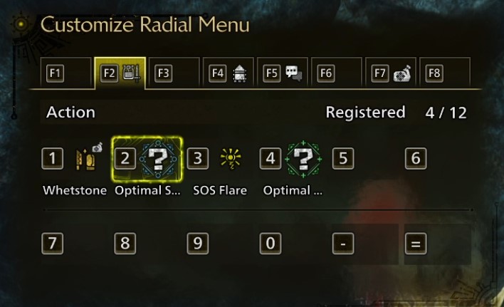 default radial dial