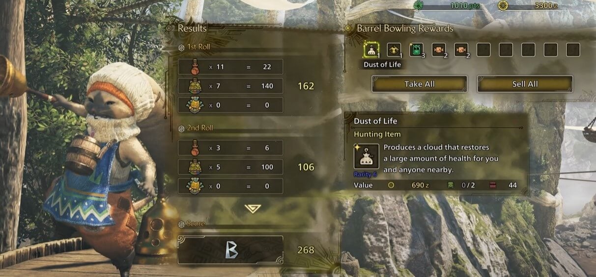 barrel bowling rewards