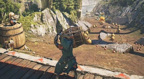 barrel bowling example