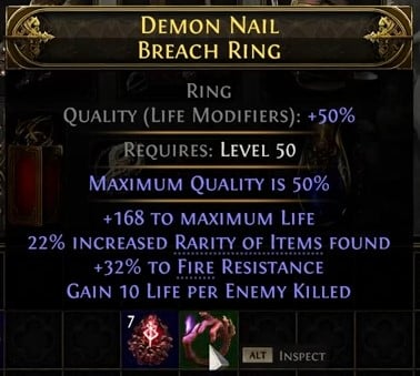 poe 2 breach ring