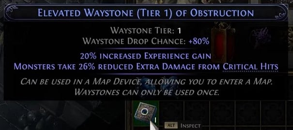 poe 2 waystone craft