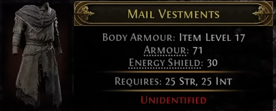 poe 2 mail vestments