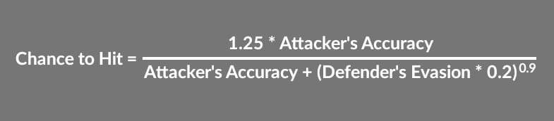 poe 2 hit chance formula