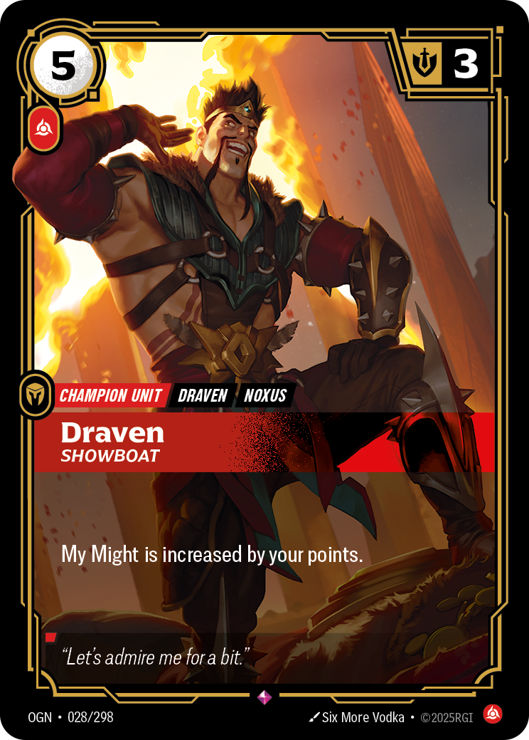 draven showboat