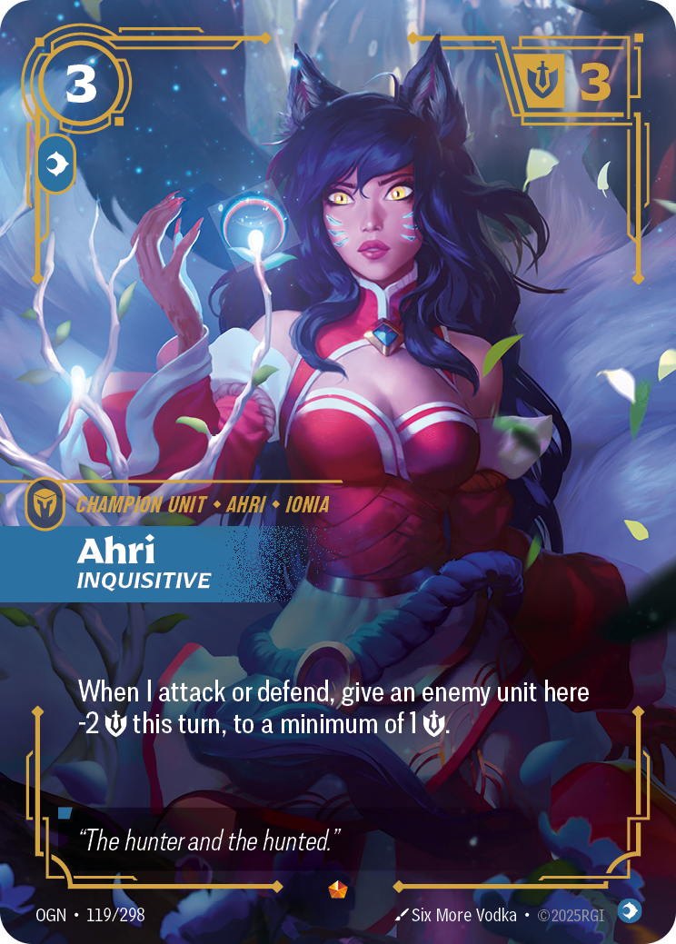ahri inquisitive