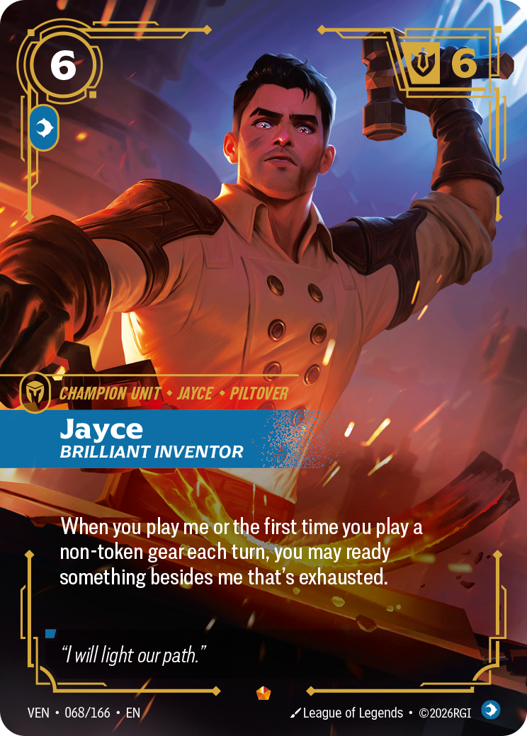 jayce brilliant inventor