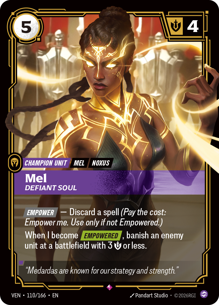 mel defiant soul