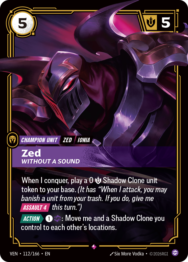 zed without a sound