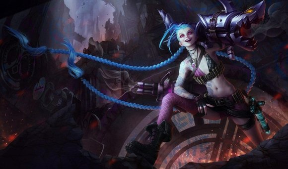 League of Legends Jinx wallpaper