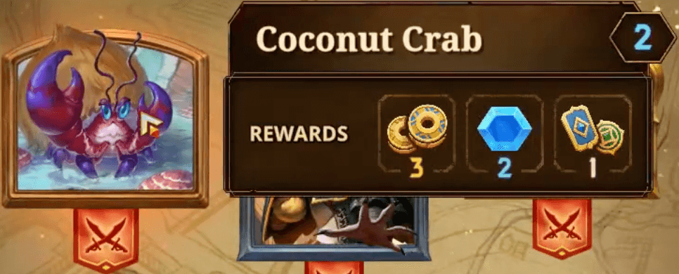 Coconut Crab PvE encounter art