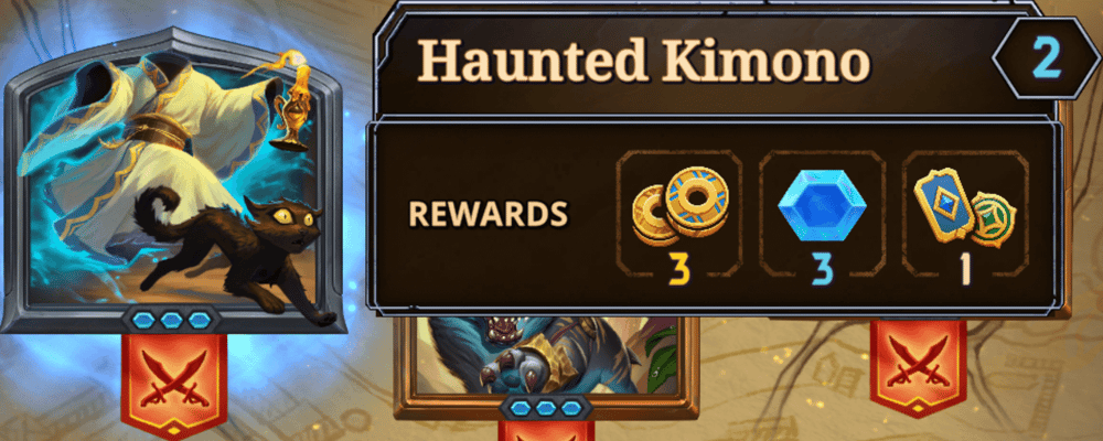 Haunted Kimono PvE encounter art