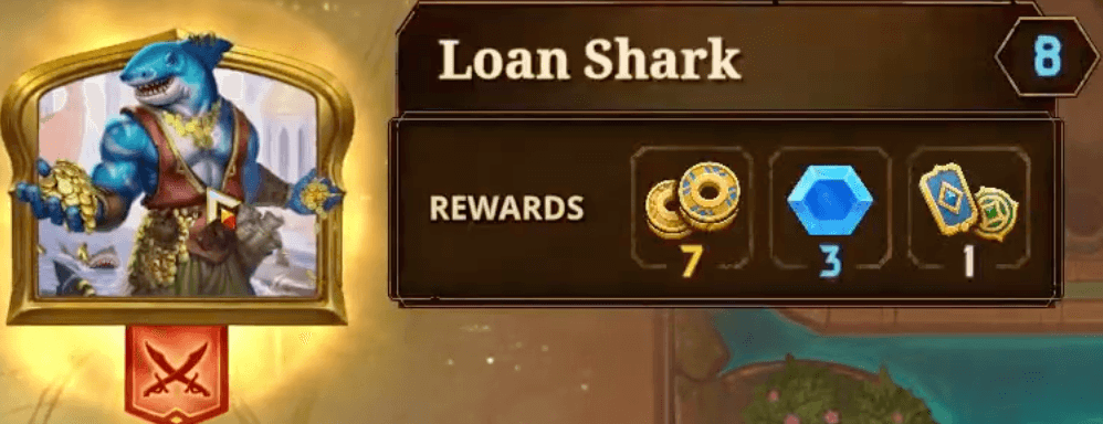 Bazaar Loan Shark Lv 8