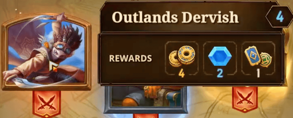 Bazaar Outlands Dervish Lv 4