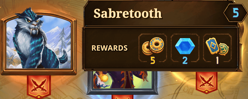 Bazaar Sabretooth Lv 5