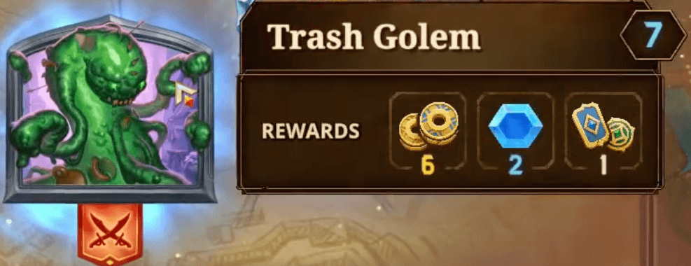 Bazaar Trash Golem Lv 7