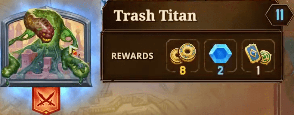 Bazaar Trash Titan Lv 11