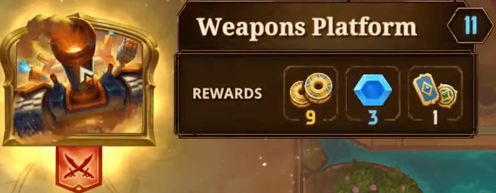 Bazaar Weapons Platform Lv 11