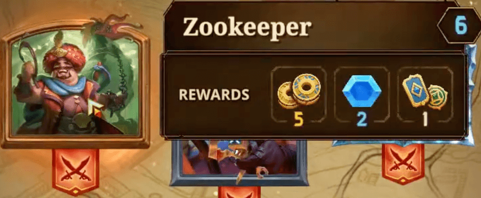 Bazaar Zookeeper Lv 6
