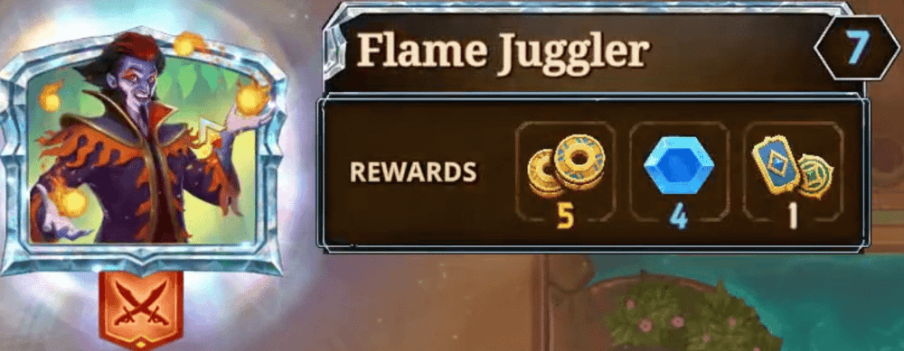 Bazaar Flame Juggler Lv 7