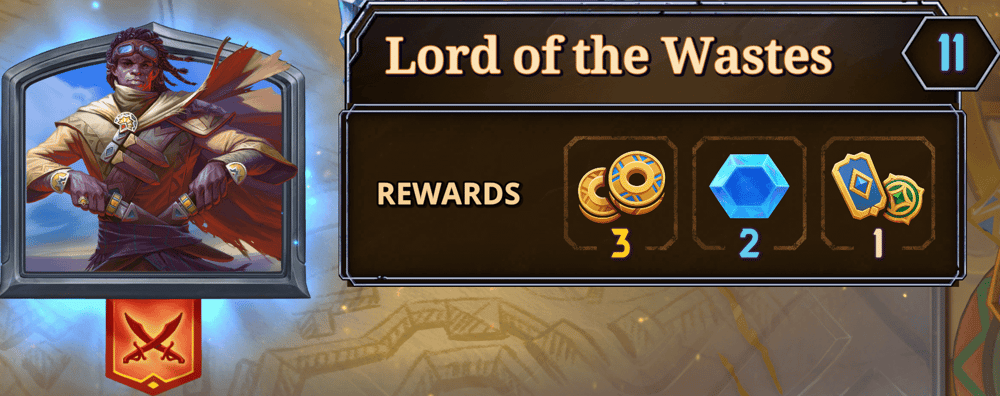 bazaar lord of the wastes Lv 11