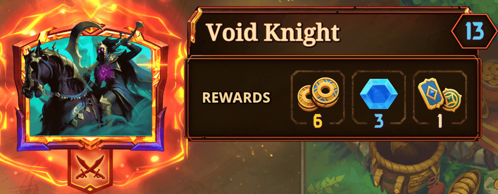 bazaar level 13 void knight